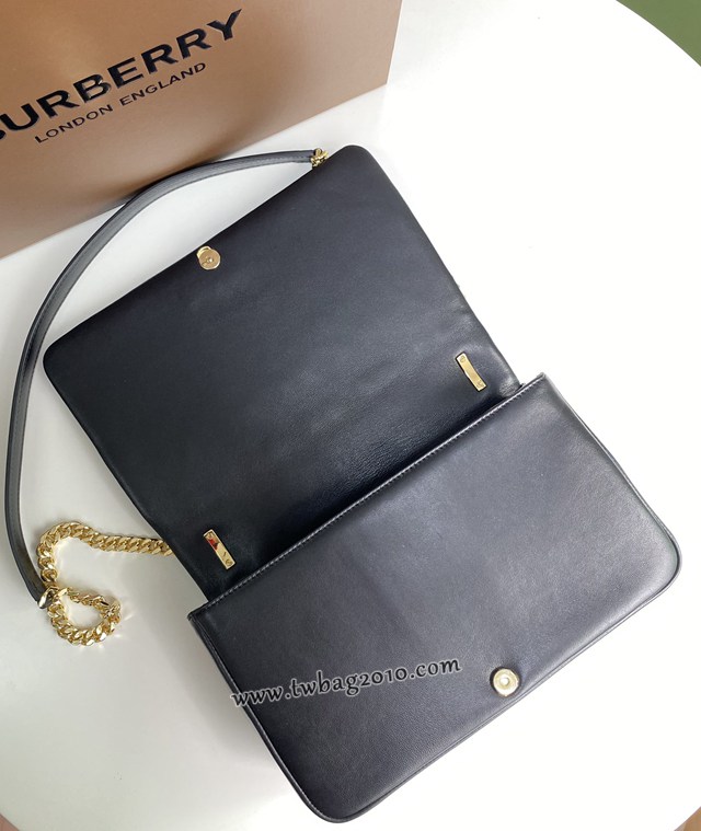 Burberry專門店新款大號羊皮TB蘿拉包 巴寶莉鏈條單肩斜挎女包 yxb1254